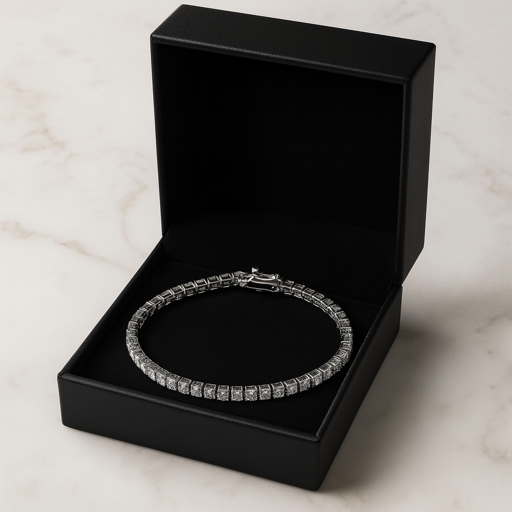Moissanite Tennis Bracelet For Women & Men - INNER LIGHT SHINE