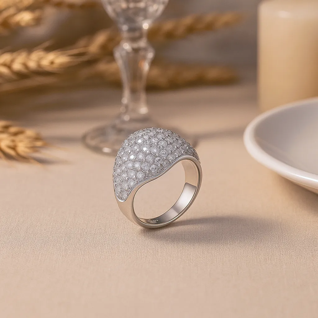 Classic Moissanite Women Ring 925 Silver For Women - INNER LIGHT SHINE