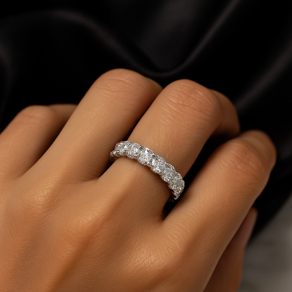 Moissanite Classic Women Ring