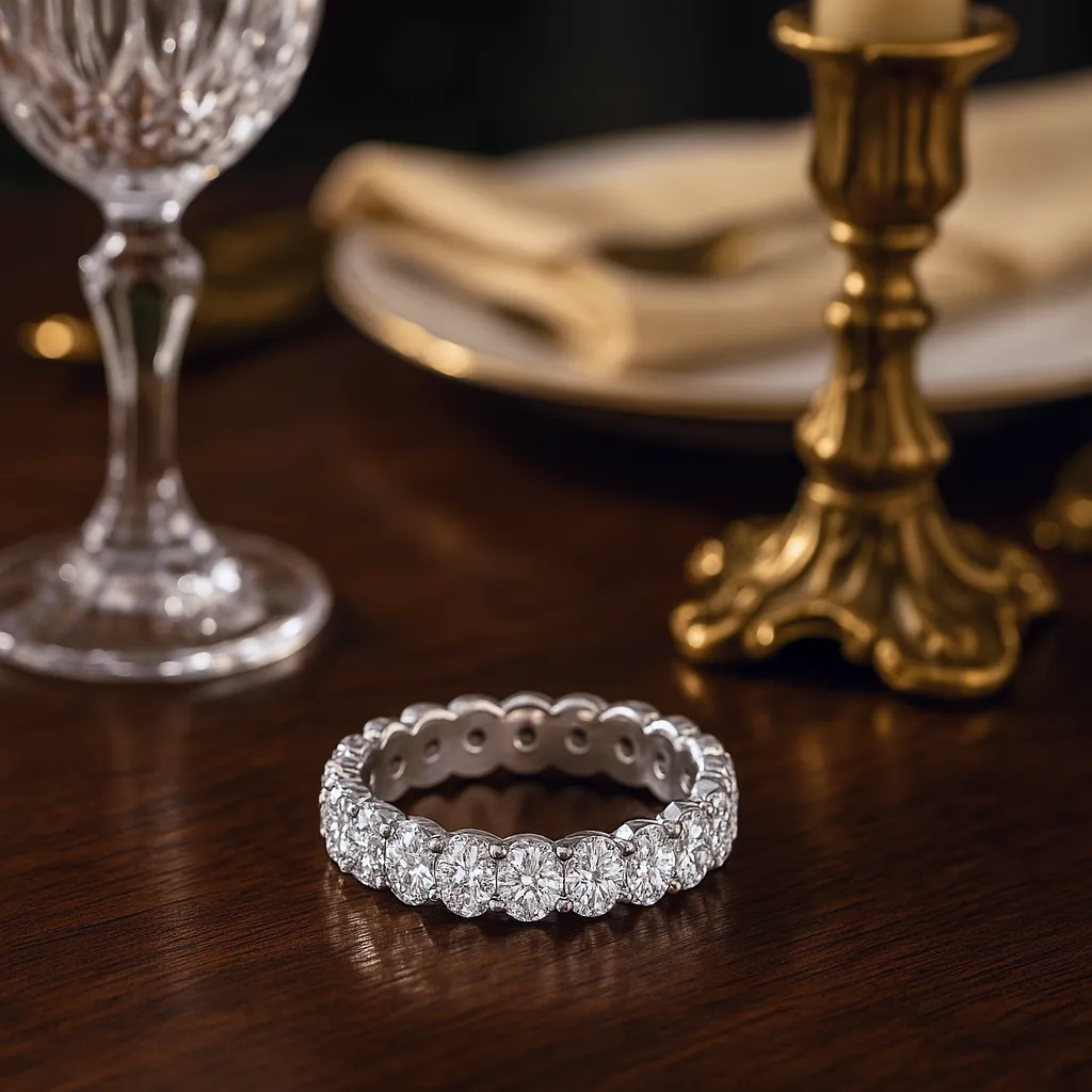 Moissanite Classic Women Ring - INNER LIGHT SHINE