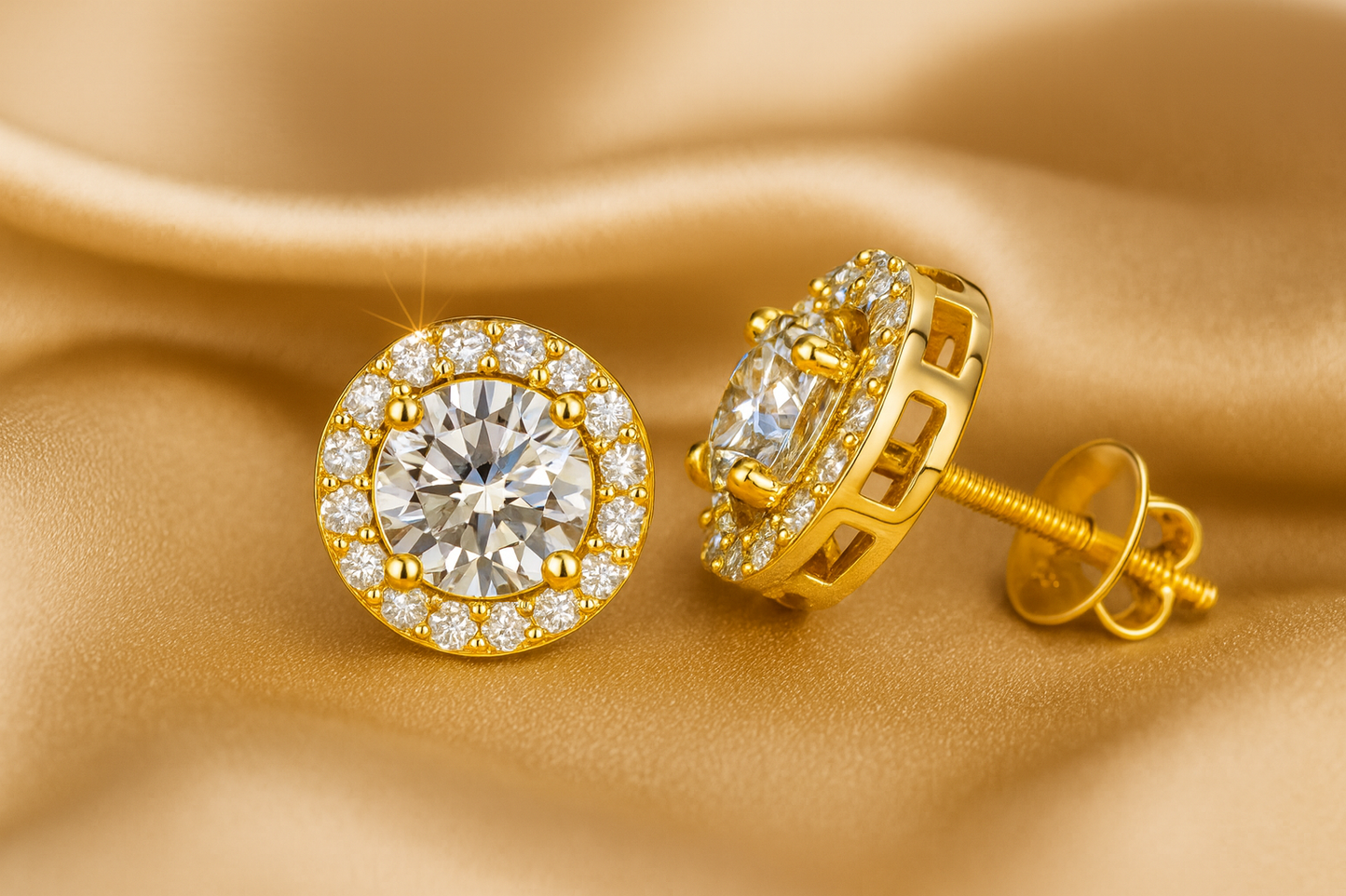 Moissanite Women Earrings