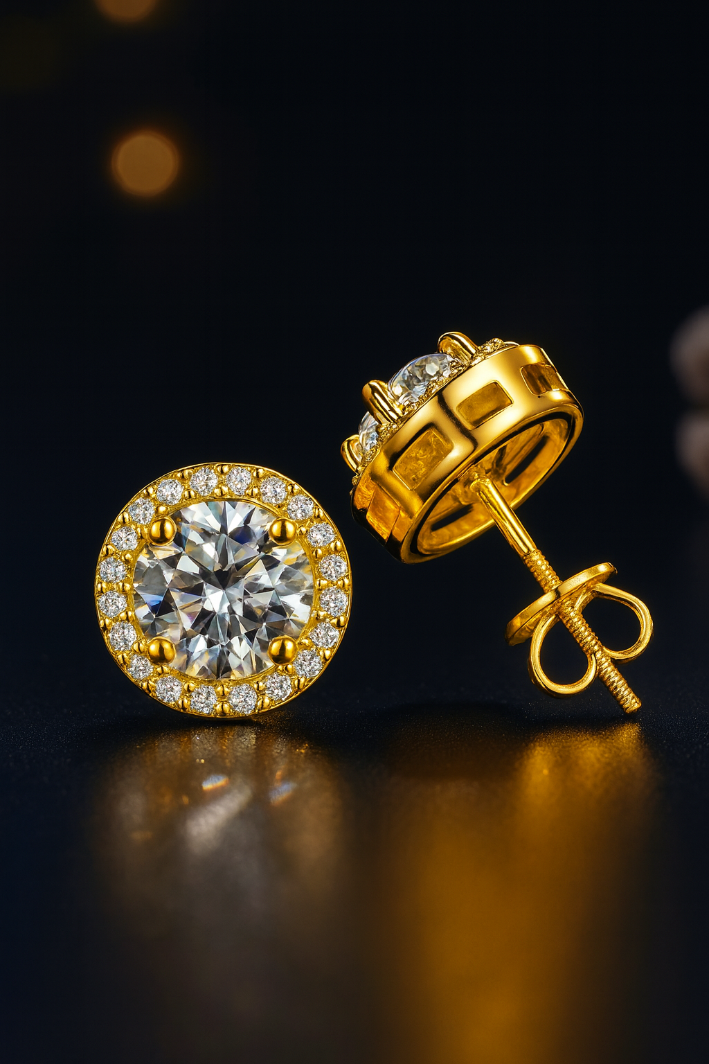 Moissanite Women Earrings