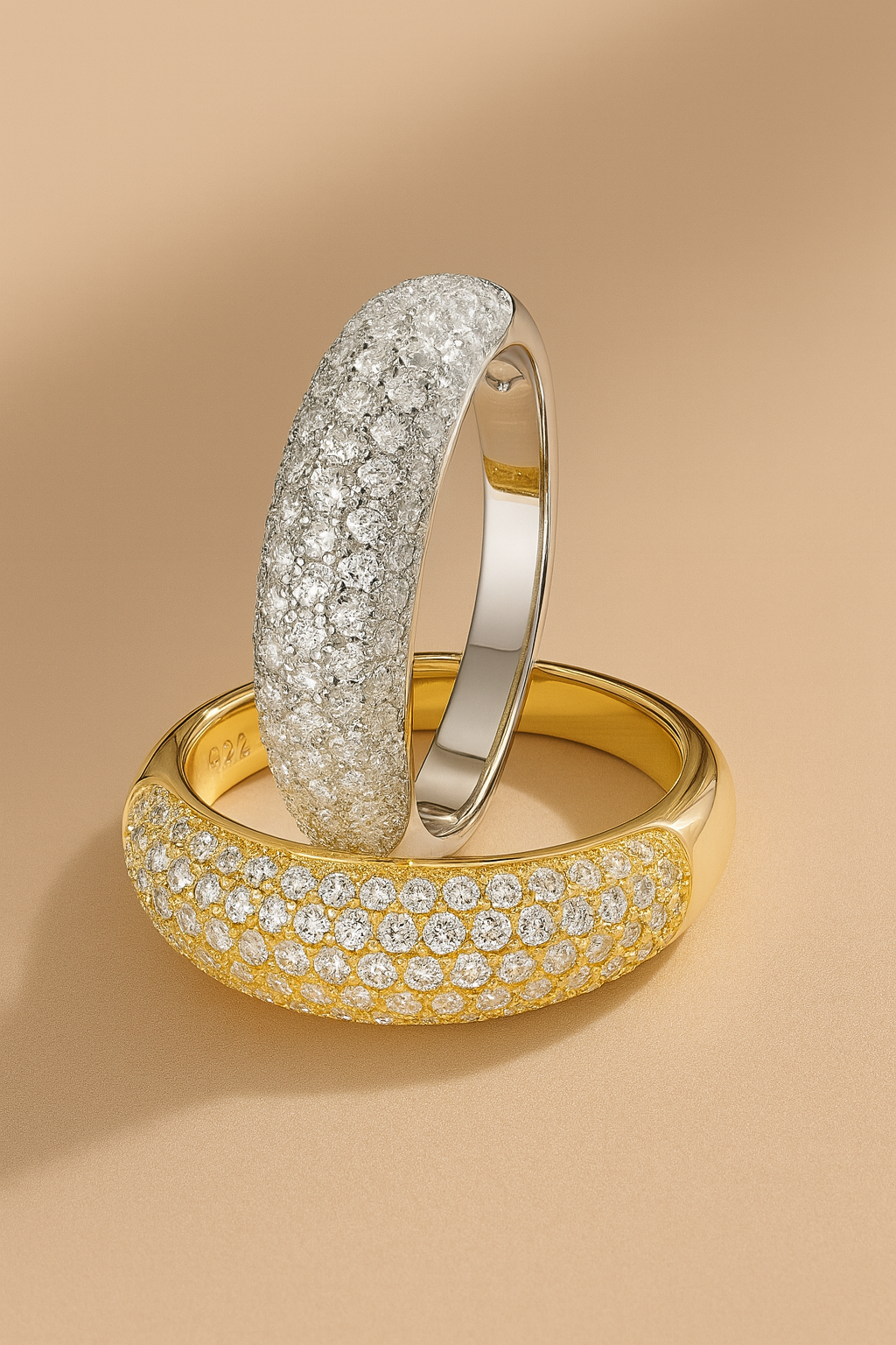 Moissanite Wedding Rings For Women - INNER LIGHT SHINE
