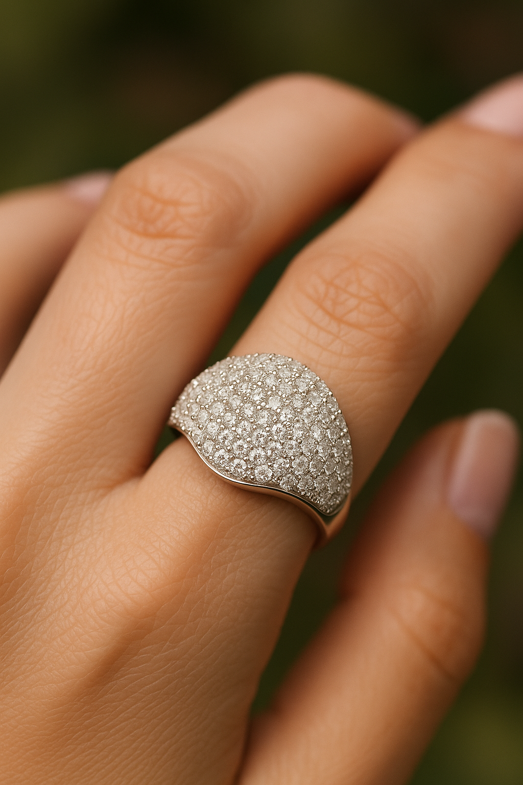 Classic Moissanite Women Ring 925 Silver For Women - INNER LIGHT SHINE