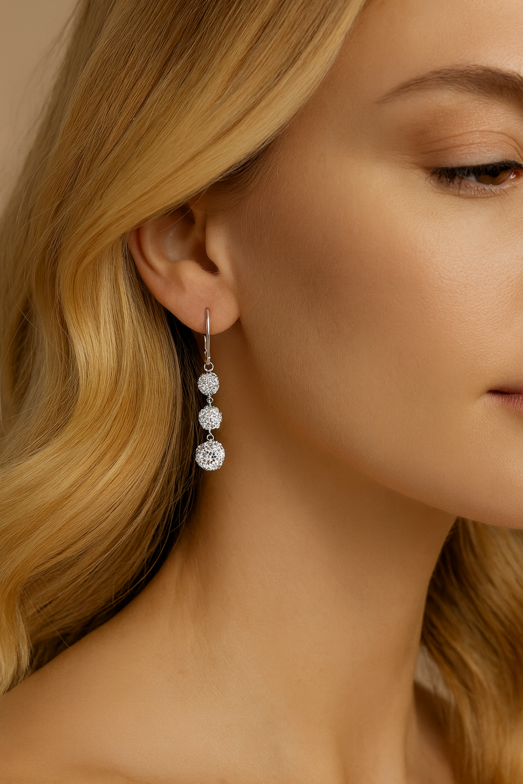 7-Carat Moissanite Dangle Earrings | Elegant 925 Silver Luxury Jewelry