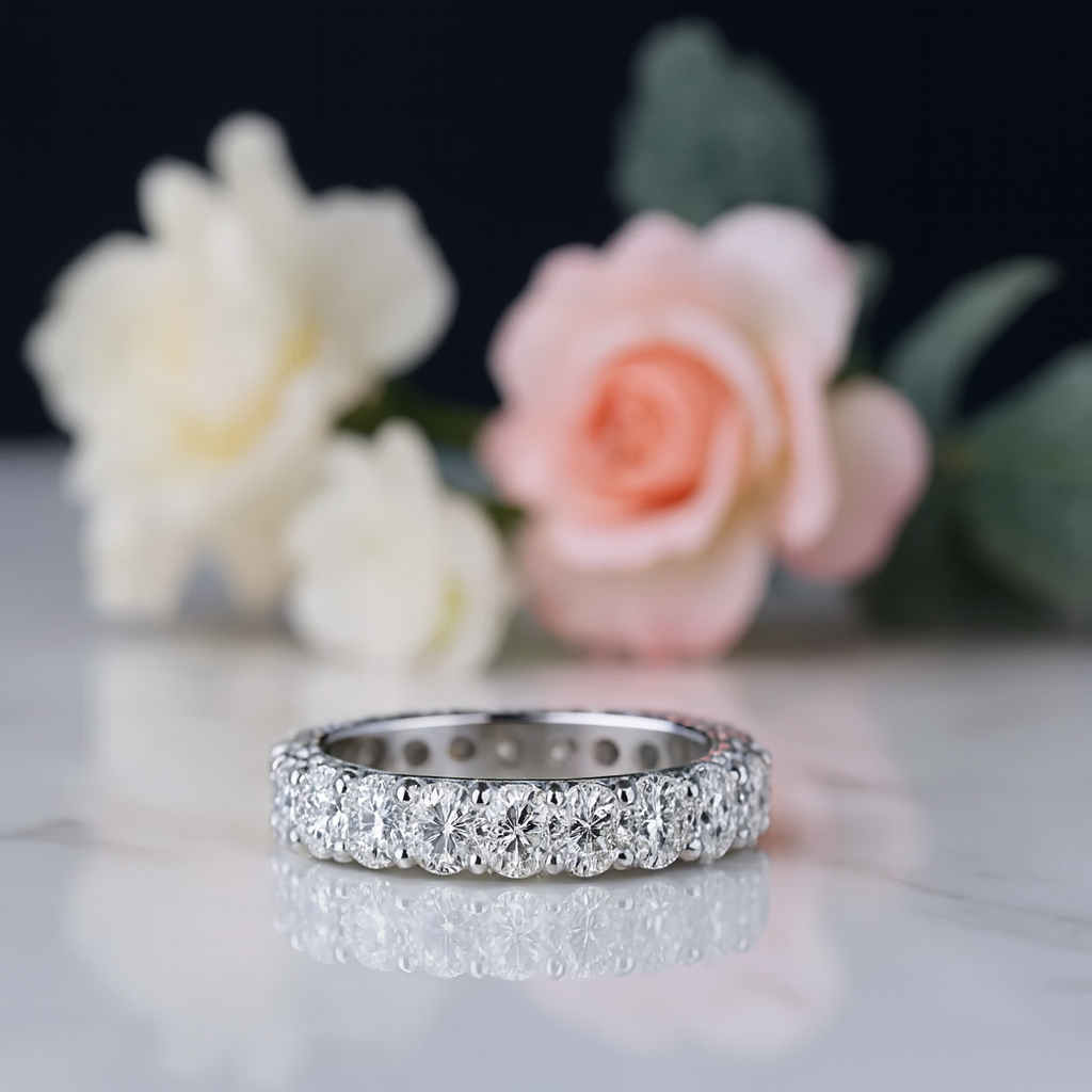 Moissanite Classic Women Ring