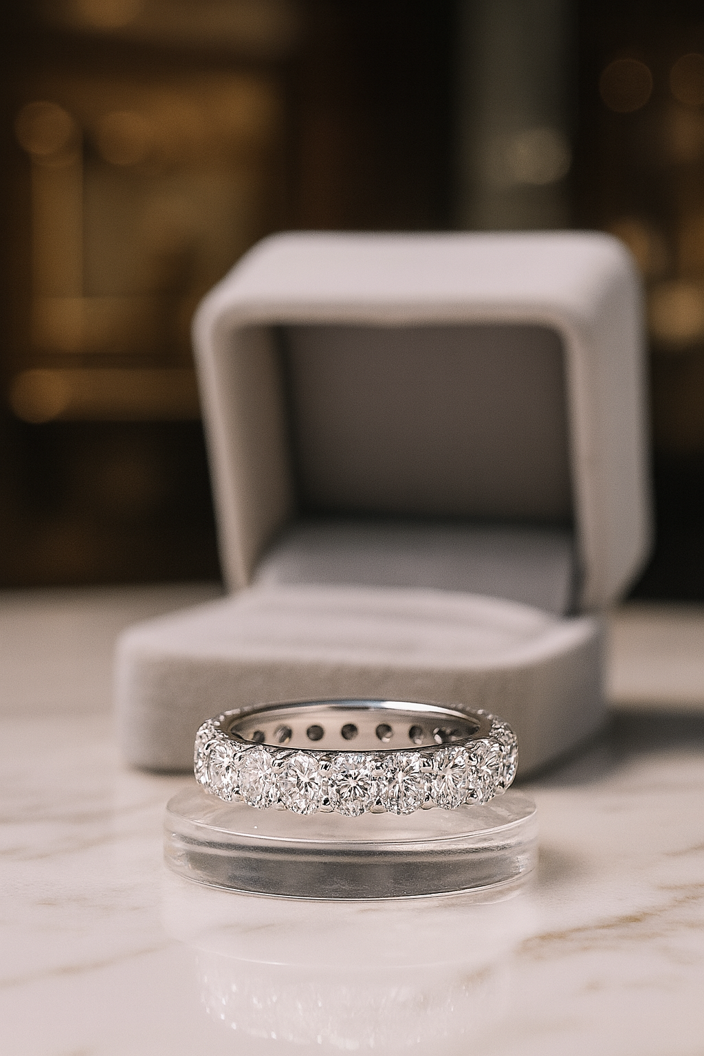 Moissanite Classic Women Ring