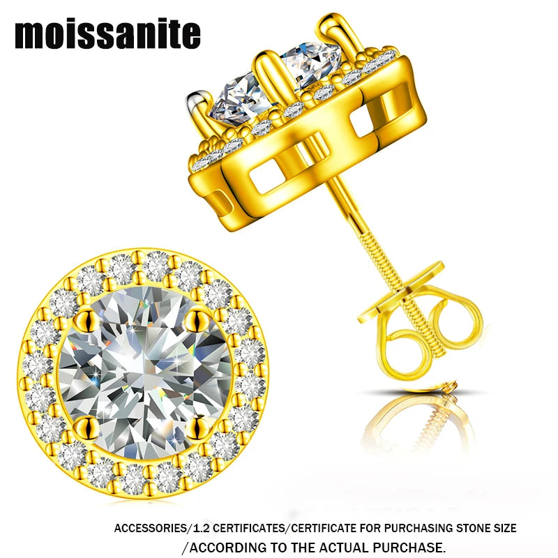 Moissanite Women Earrings - INNER LIGHT SHINE