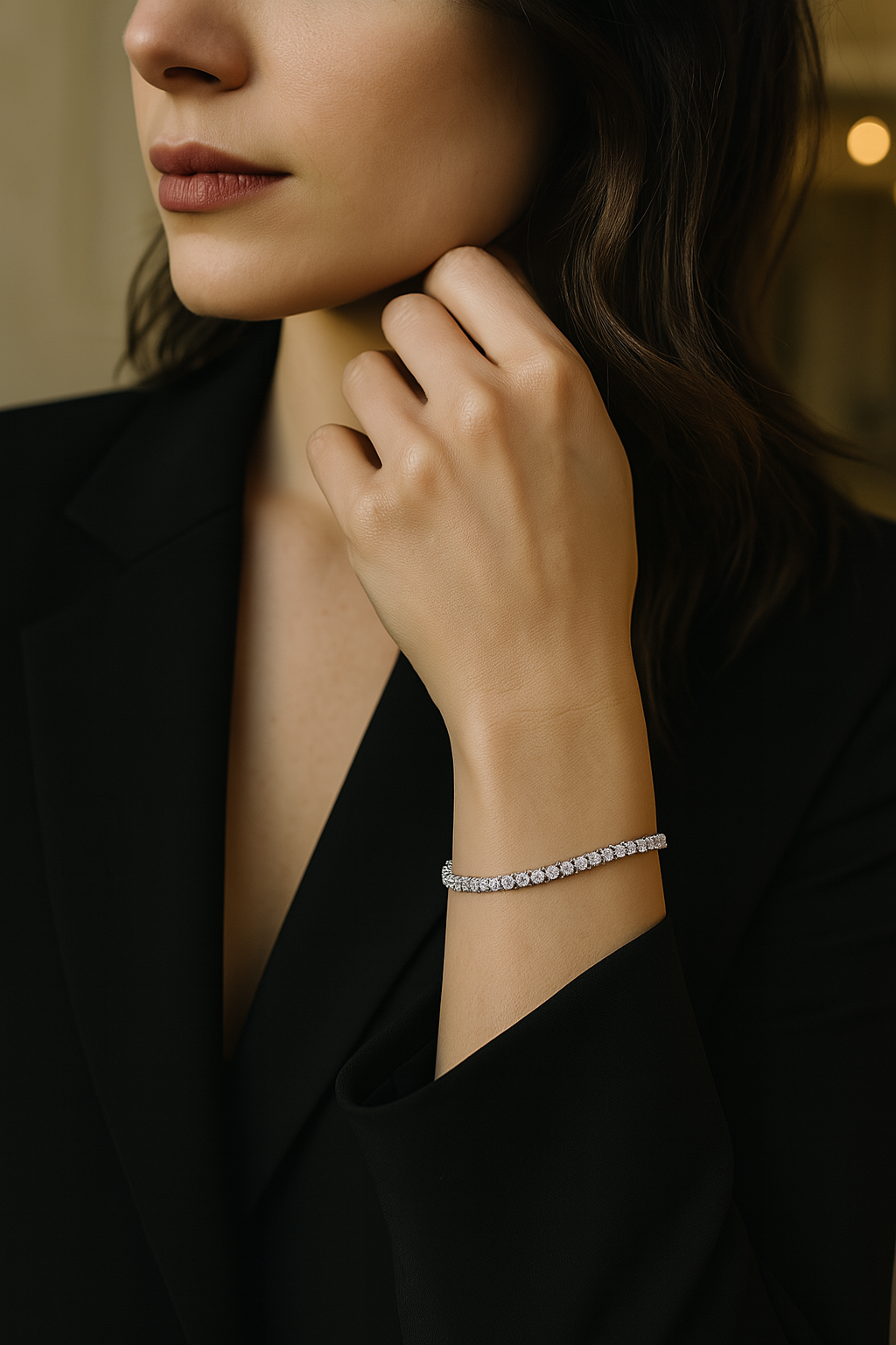 Moissanite Tennis Bracelet For Women & Men - INNER LIGHT SHINE
