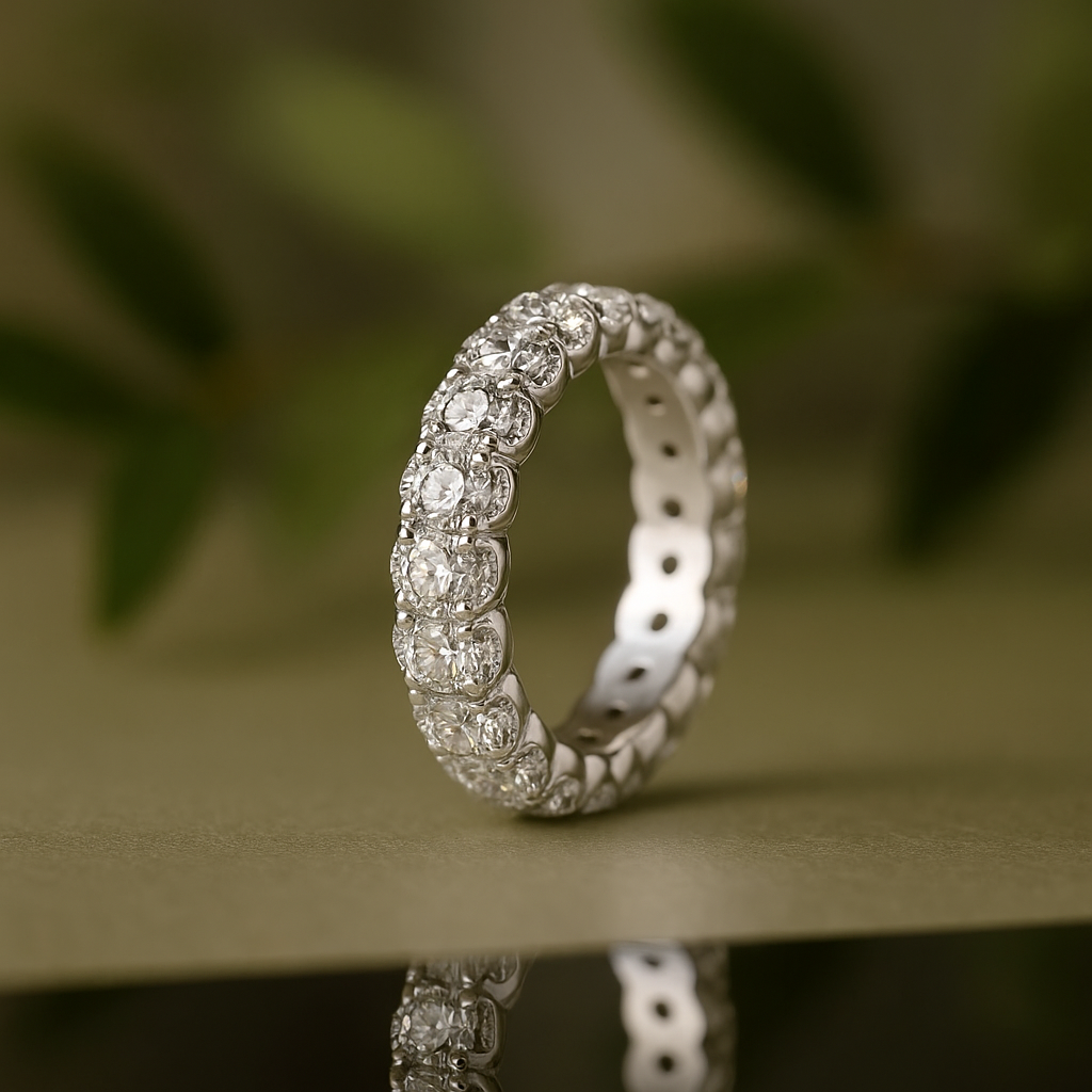 Moissanite Classic Women Ring