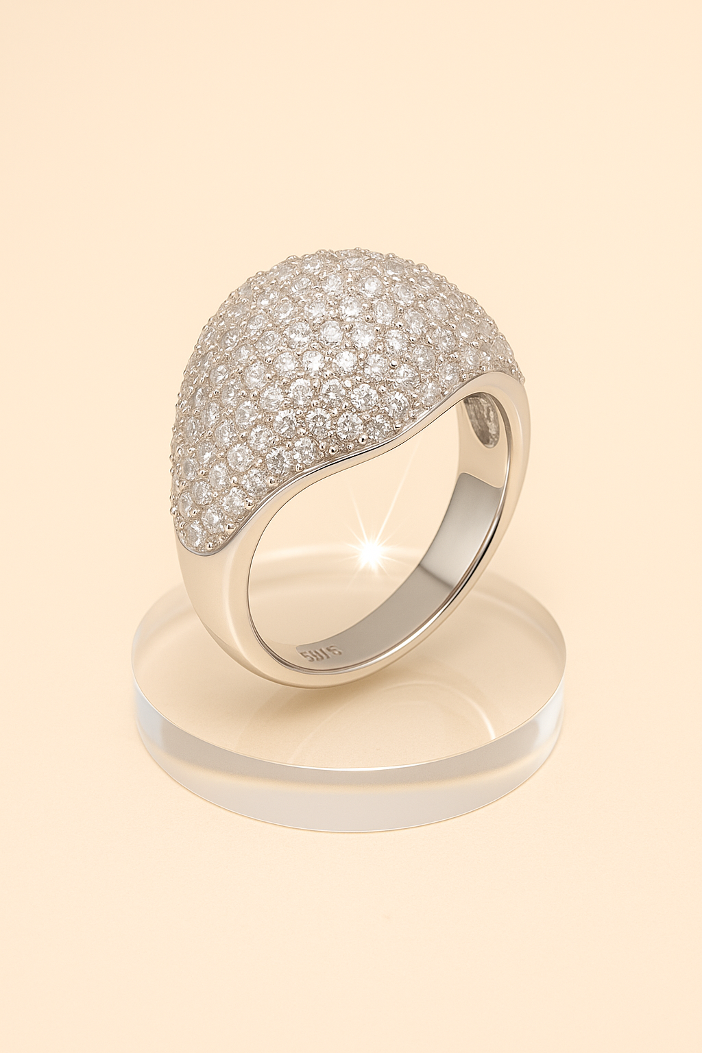 Classic Moissanite Women Ring 925 Silver For Women - INNER LIGHT SHINE