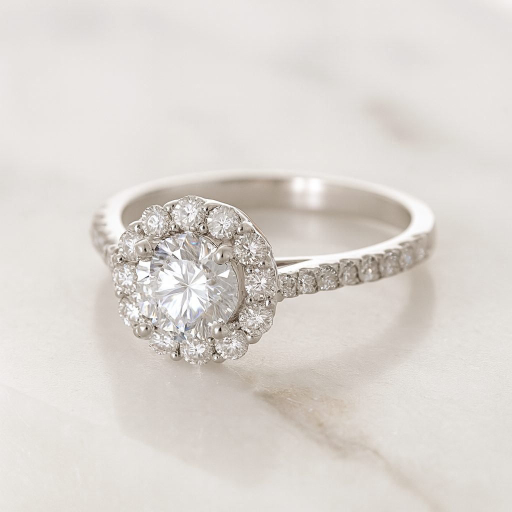 Moissanite Rings For Women Wedding Bridal - INNER LIGHT SHINE