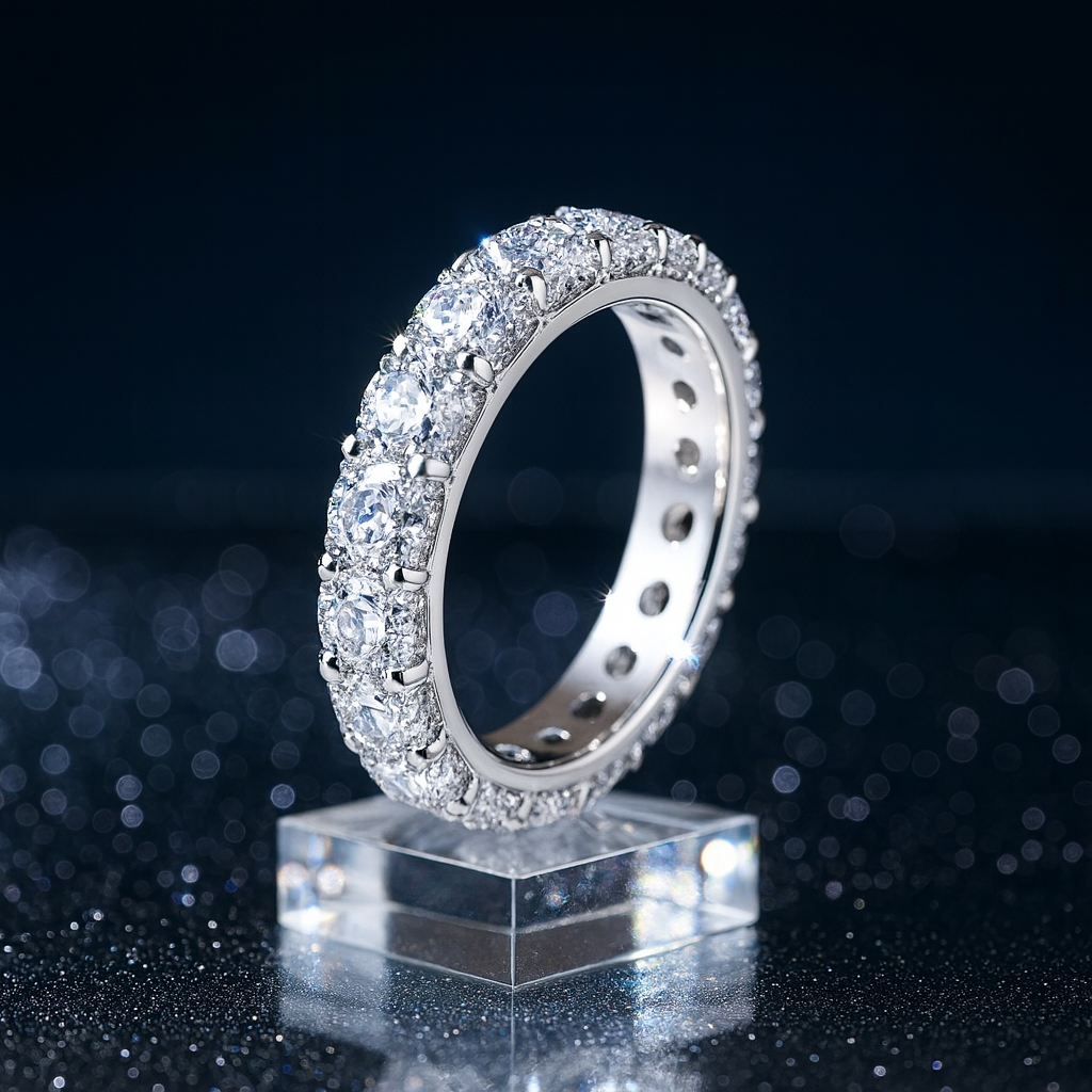 Moissanite Classic Women Ring