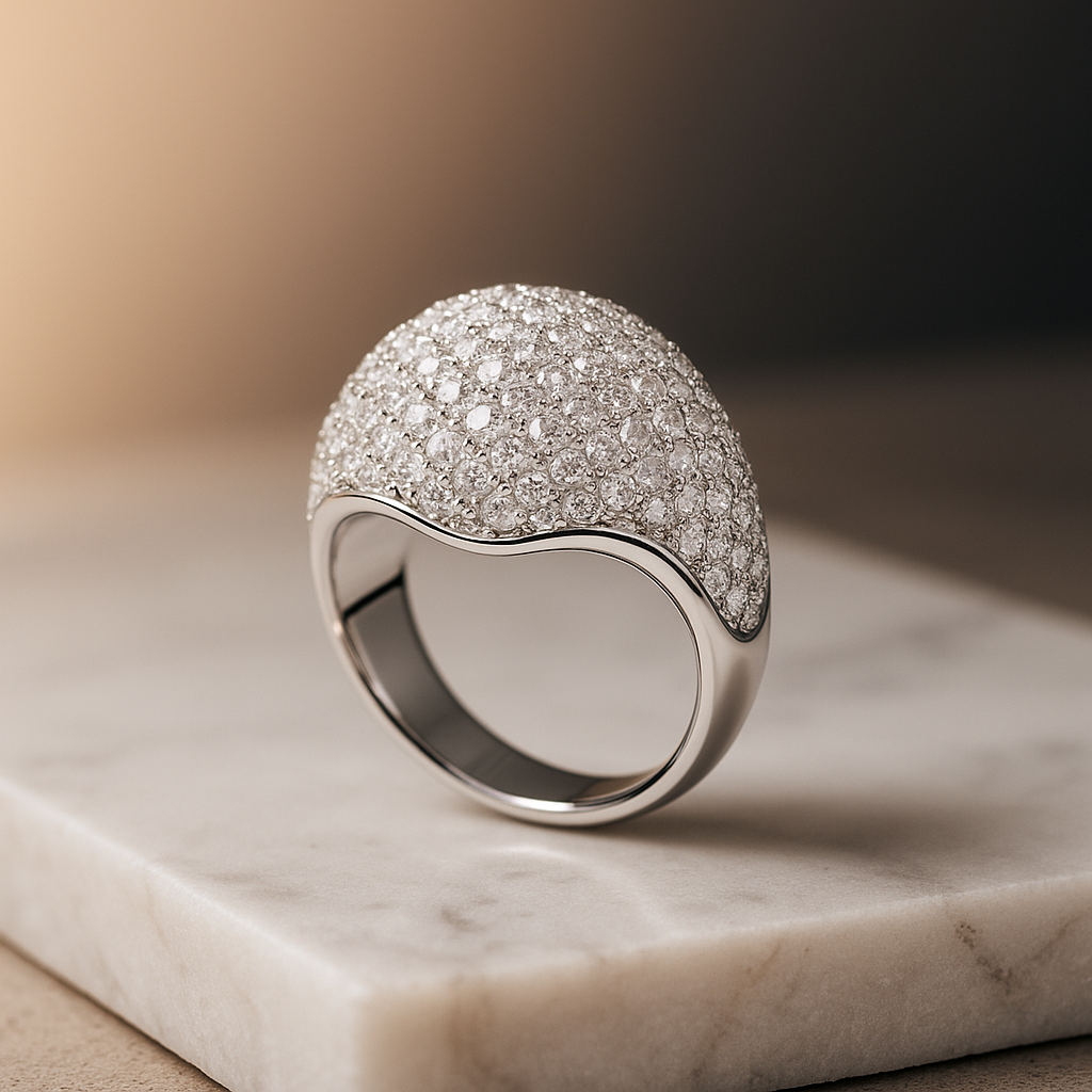 Classic Moissanite Women Ring 925 Silver For Women - INNER LIGHT SHINE