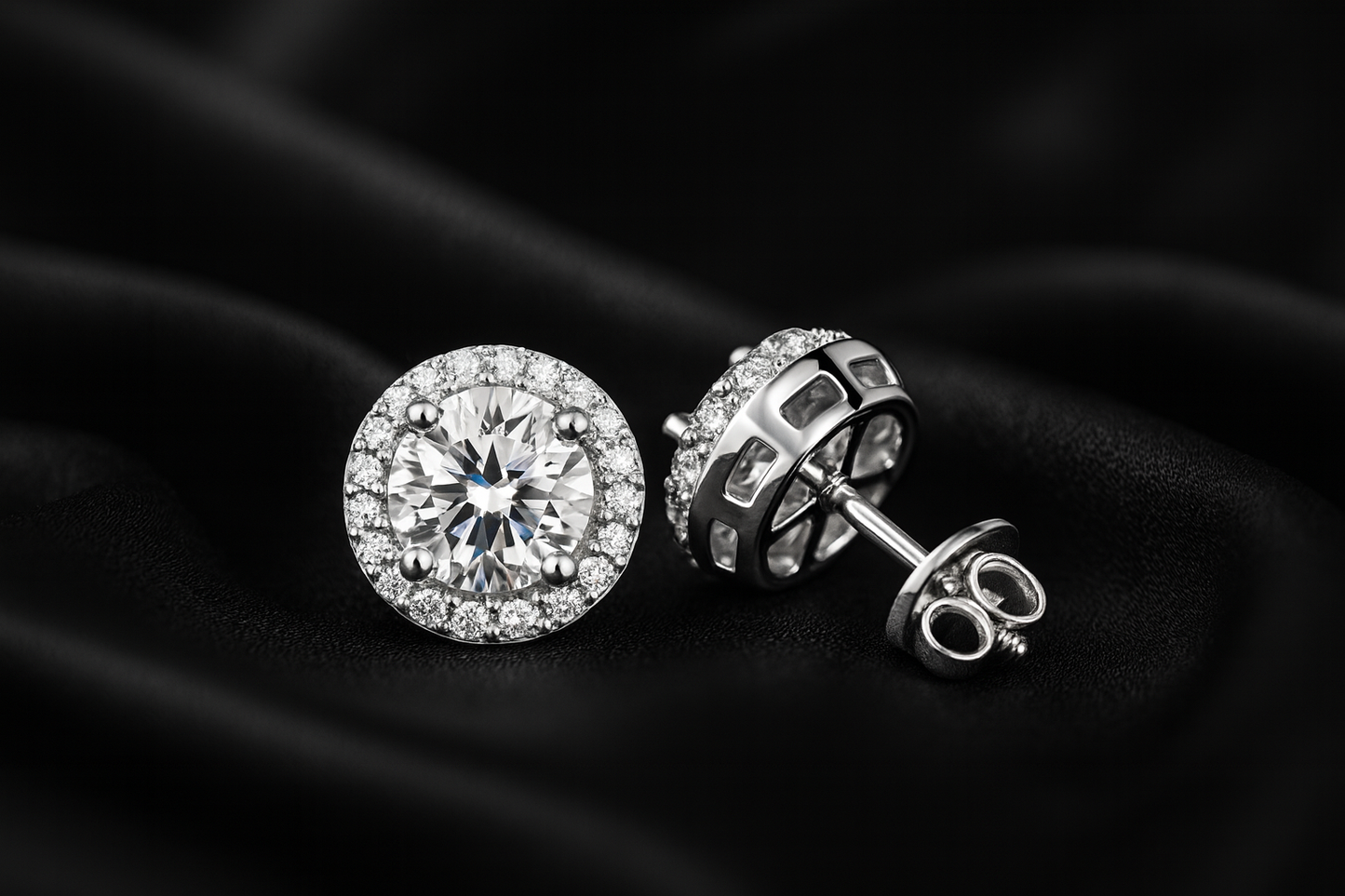 Moissanite Women Earrings