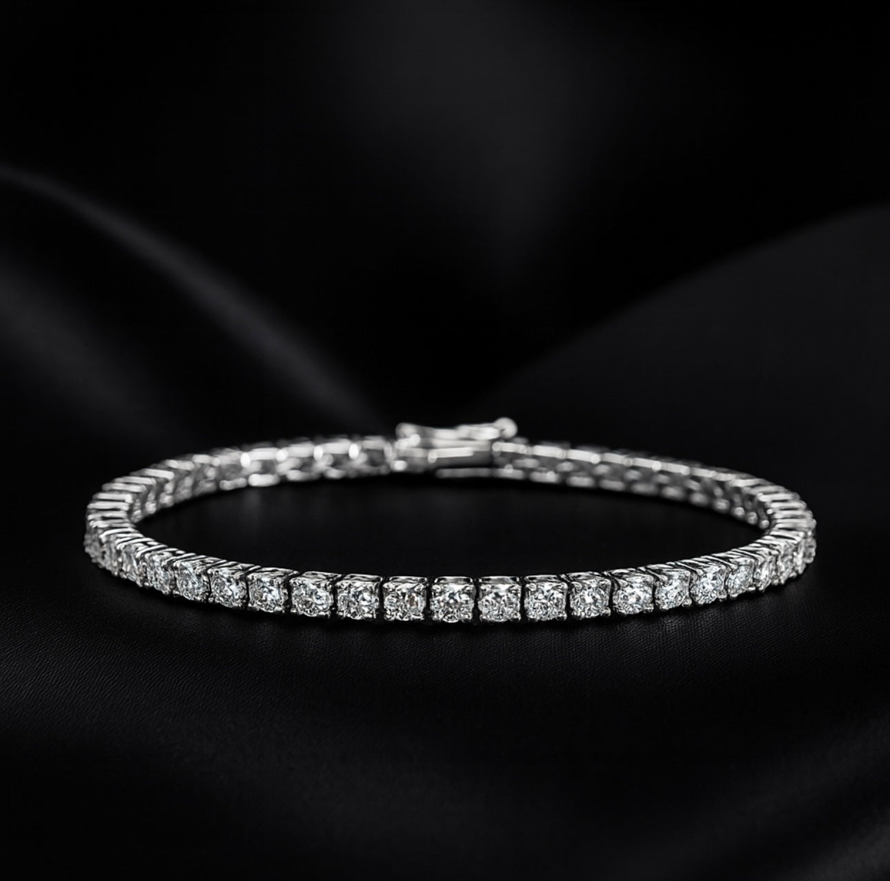 Moissanite Tennis Bracelet For Women & Men - INNER LIGHT SHINE