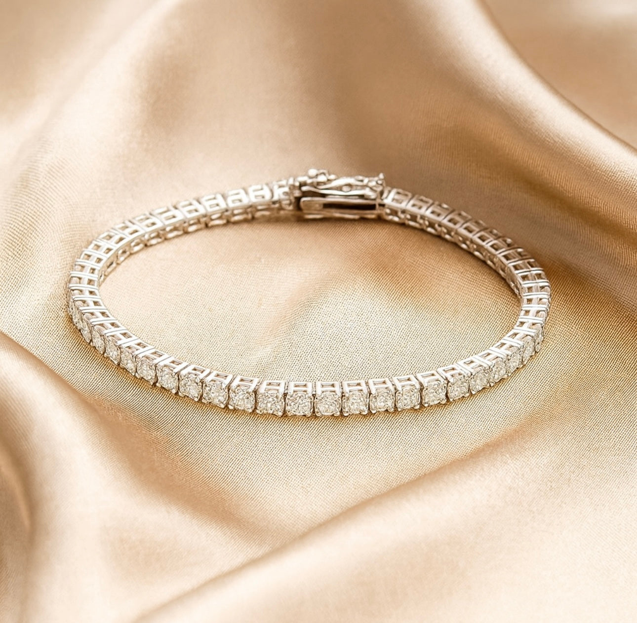 Moissanite Tennis Bracelet For Women & Men - INNER LIGHT SHINE