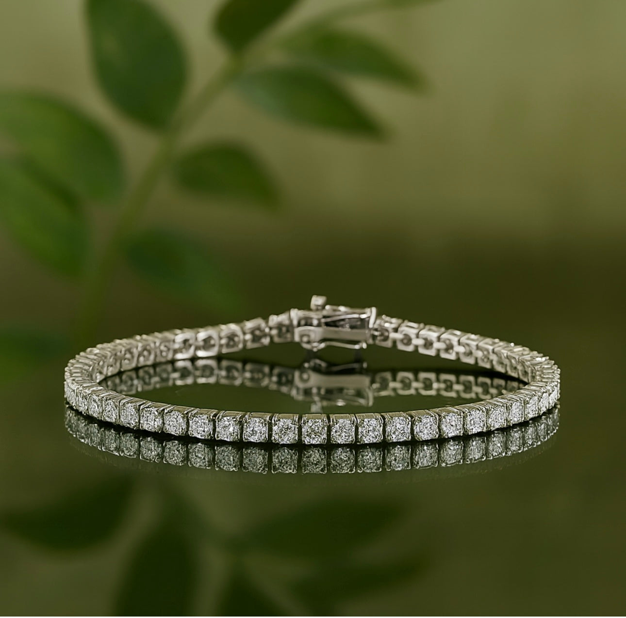Moissanite Tennis Bracelet For Women & Men - INNER LIGHT SHINE
