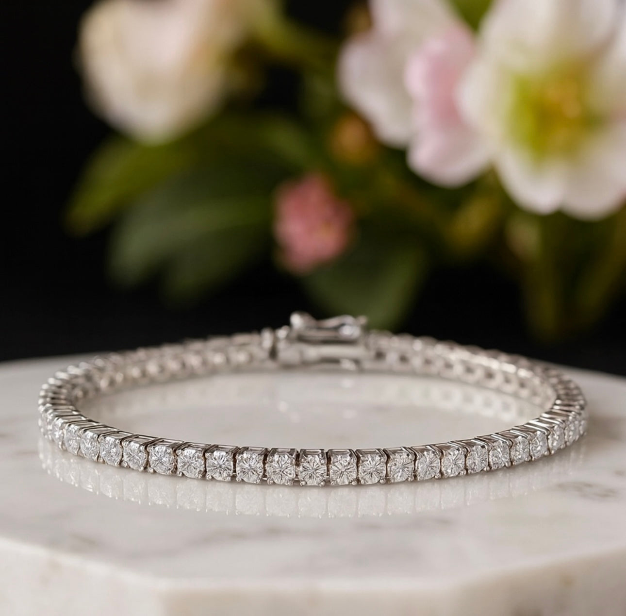 Moissanite Tennis Bracelet For Women & Men - INNER LIGHT SHINE