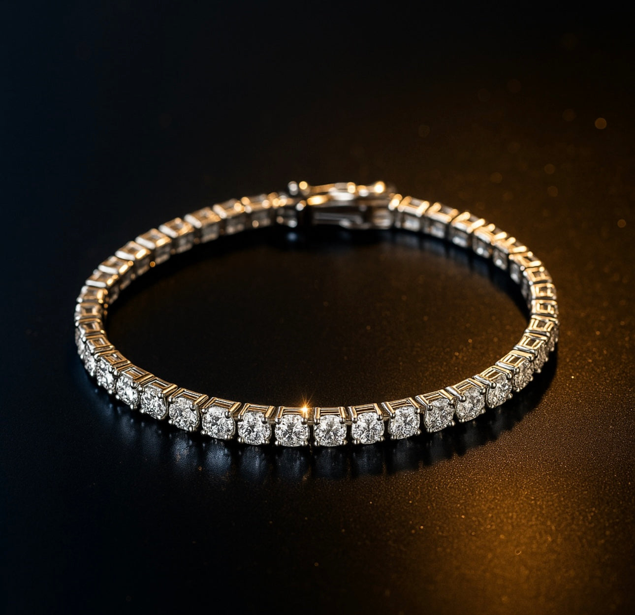 Moissanite Tennis Bracelet For Women & Men - INNER LIGHT SHINE