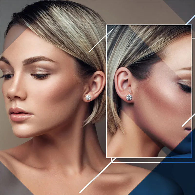 Moissanite Women Earrings - INNER LIGHT SHINE