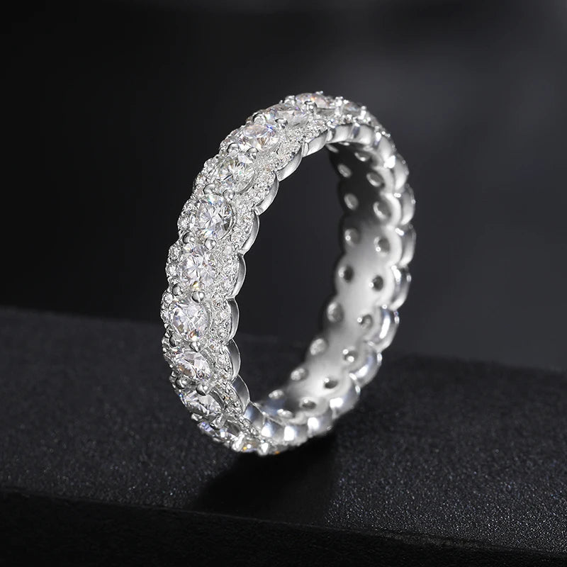 Moissanite Classic Women Ring - INNER LIGHT SHINE