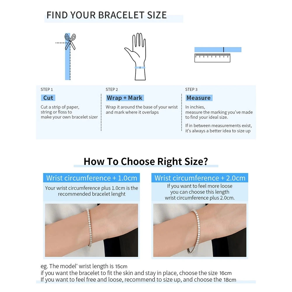 Moissanite Tennis Bracelet For Women & Men - INNER LIGHT SHINE