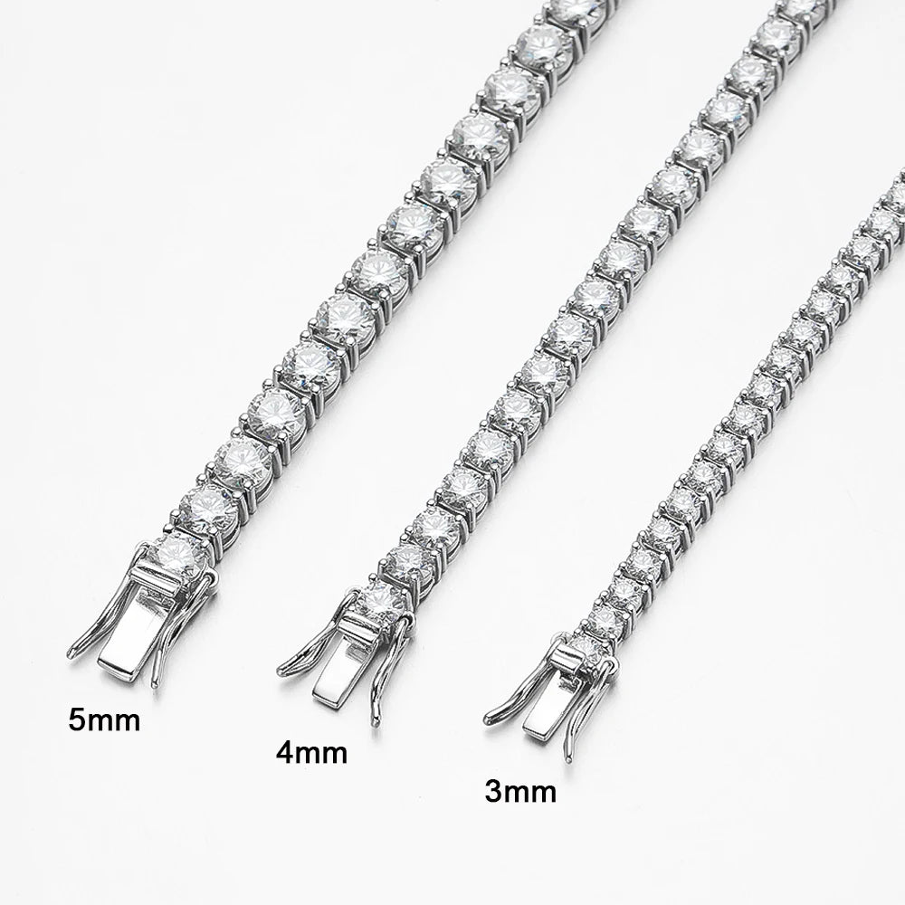 Moissanite Tennis Bracelet For Women & Men - INNER LIGHT SHINE