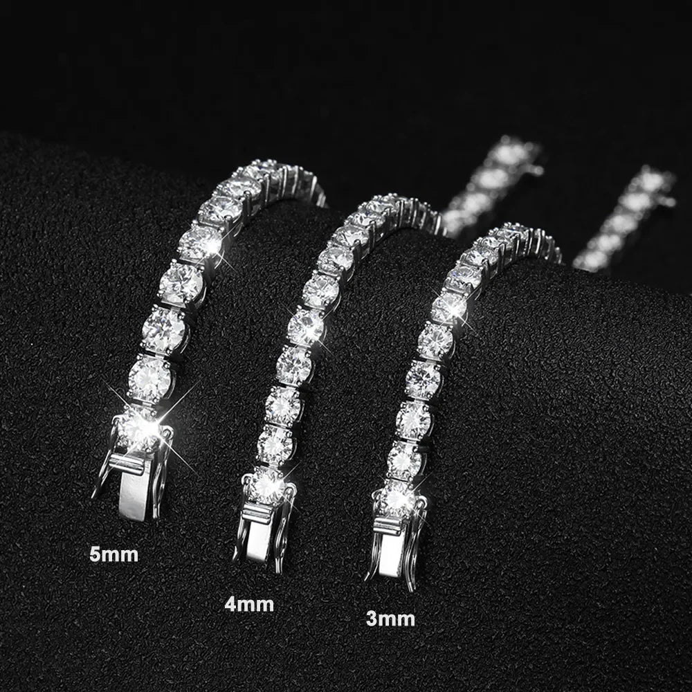 Moissanite Tennis Bracelet For Women & Men - INNER LIGHT SHINE