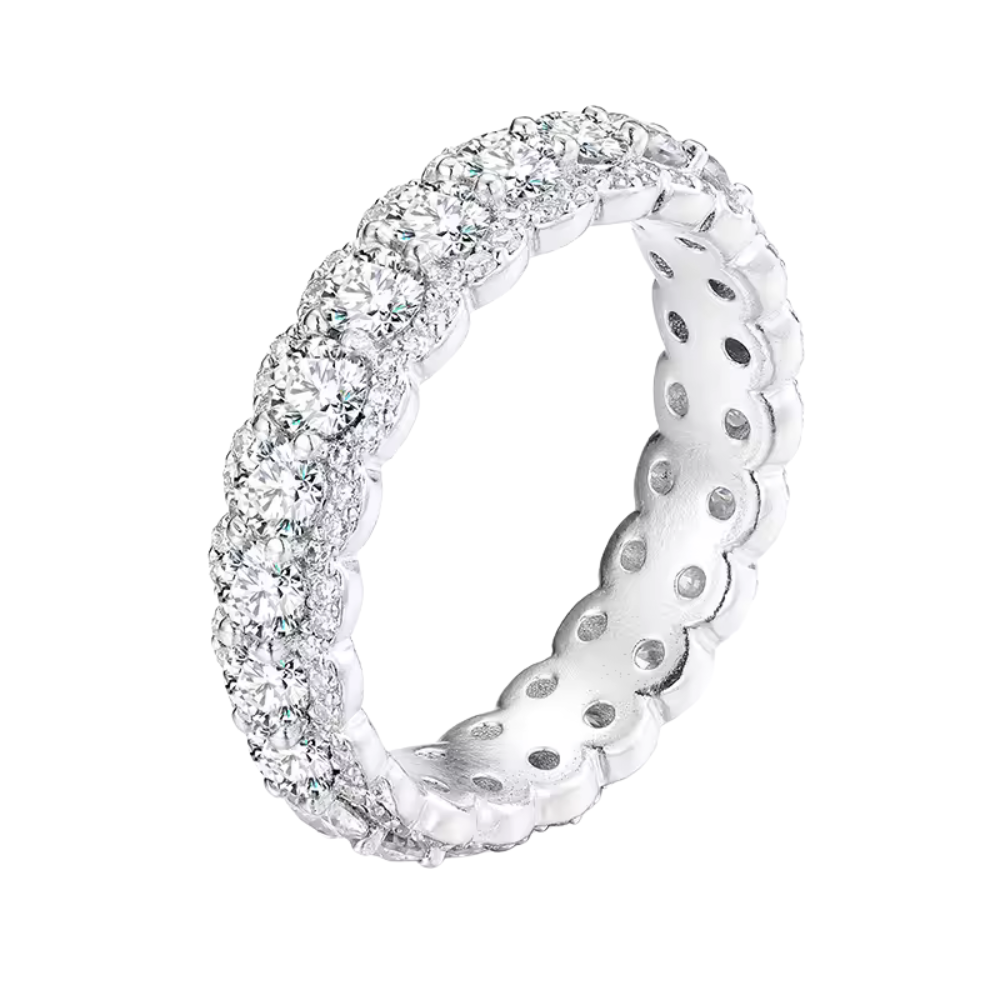 Moissanite Classic Women Ring - INNER LIGHT SHINE