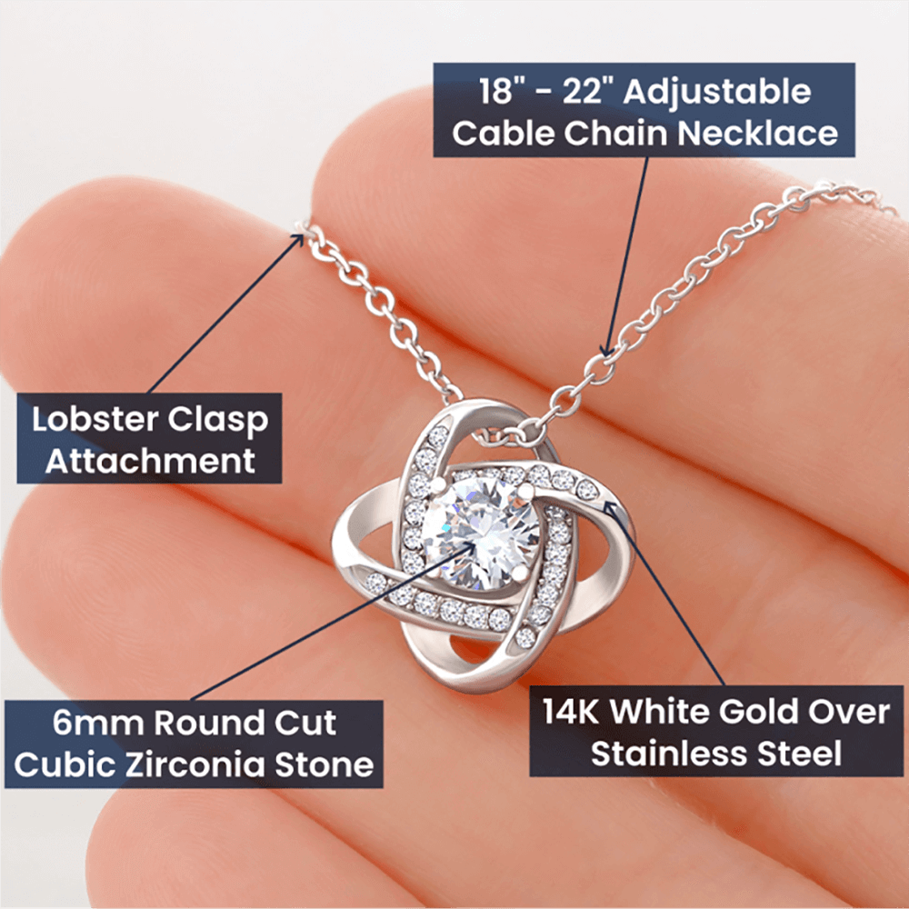 Love Knot Necklace - INNER LIGHT SHINE