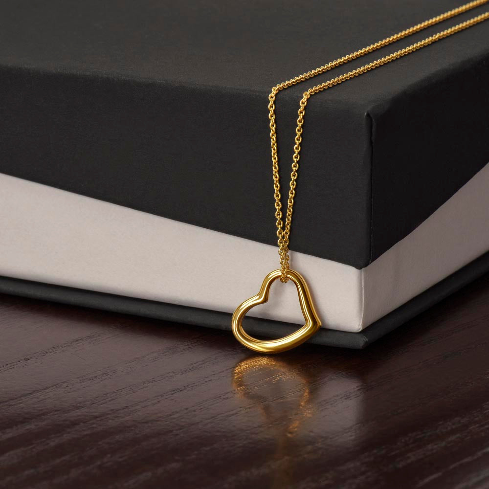 Delicate Heart Necklace - INNER LIGHT SHINE