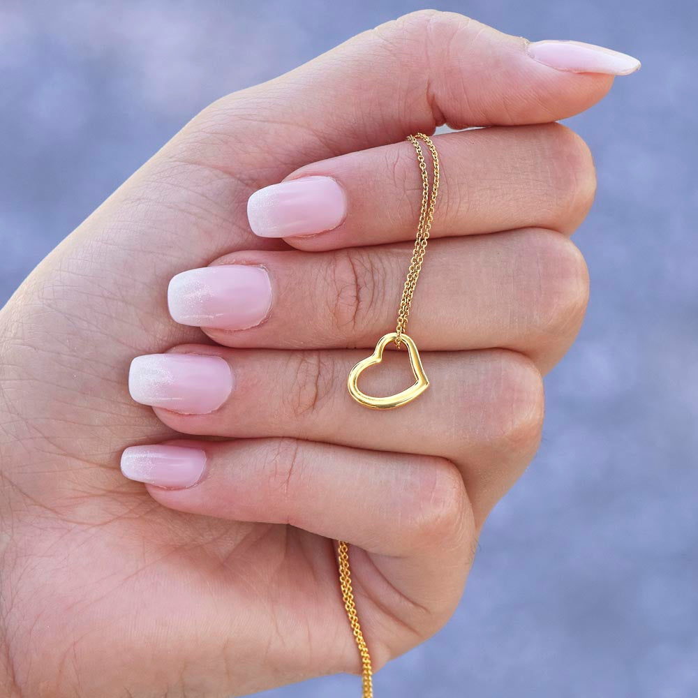 Delicate Heart Necklace - INNER LIGHT SHINE