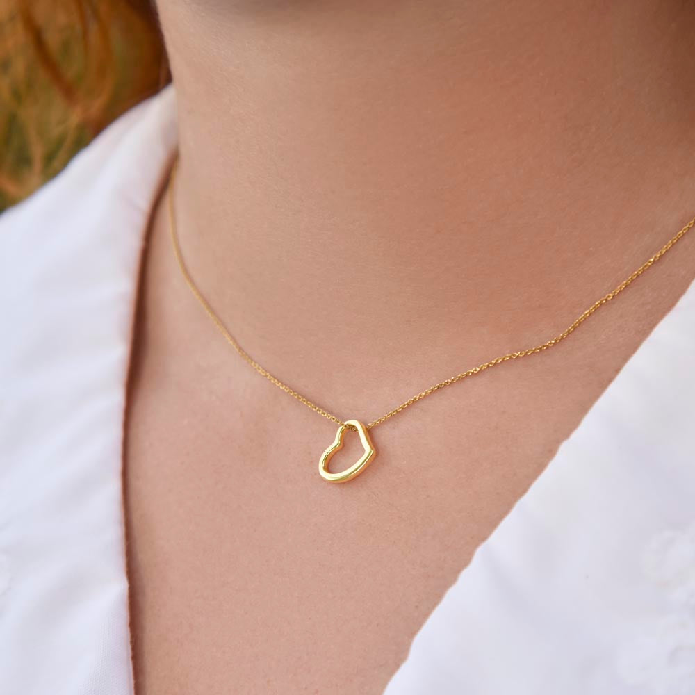 Delicate Heart Necklace - INNER LIGHT SHINE