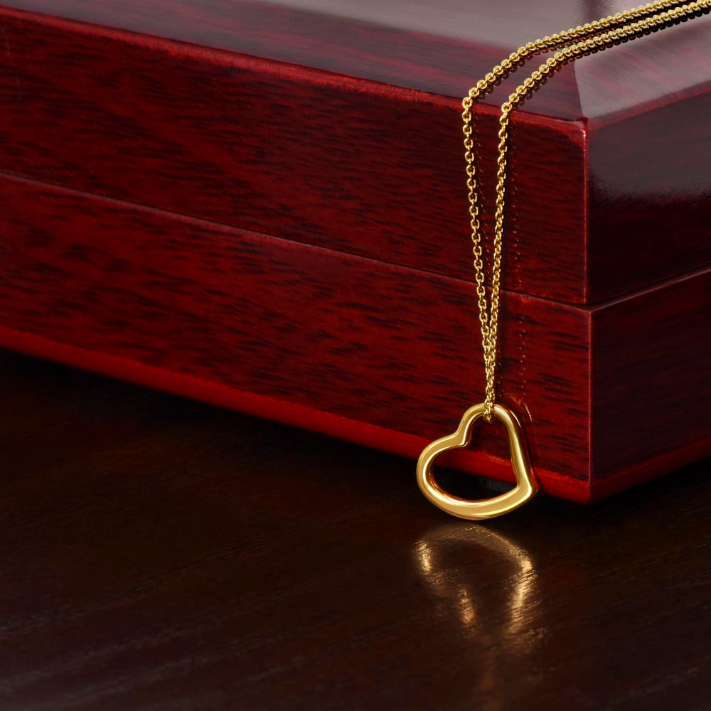 Delicate Heart Necklace - INNER LIGHT SHINE