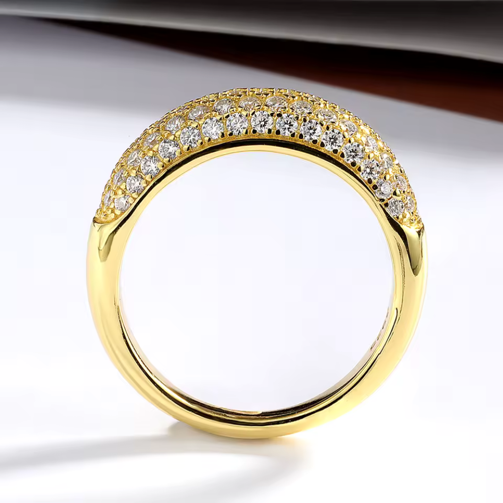 Moissanite Wedding Rings For Women - INNER LIGHT SHINE