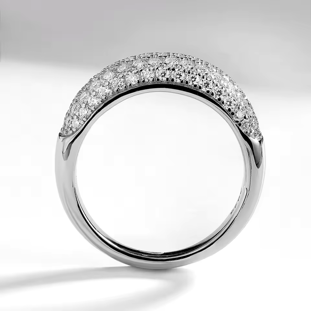 Moissanite Wedding Rings For Women - INNER LIGHT SHINE