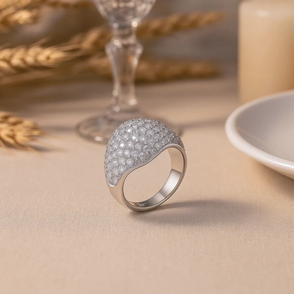 Classic Moissanite Women Ring 925 Silver For Women - INNER LIGHT SHINE 