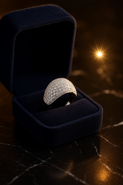 Classic Moissanite Women Ring 925 Silver For Women - INNER LIGHT SHINE 