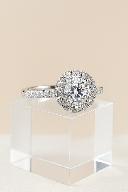 Moissanite Rings For Women Wedding Bridal - INNER LIGHT SHINE 