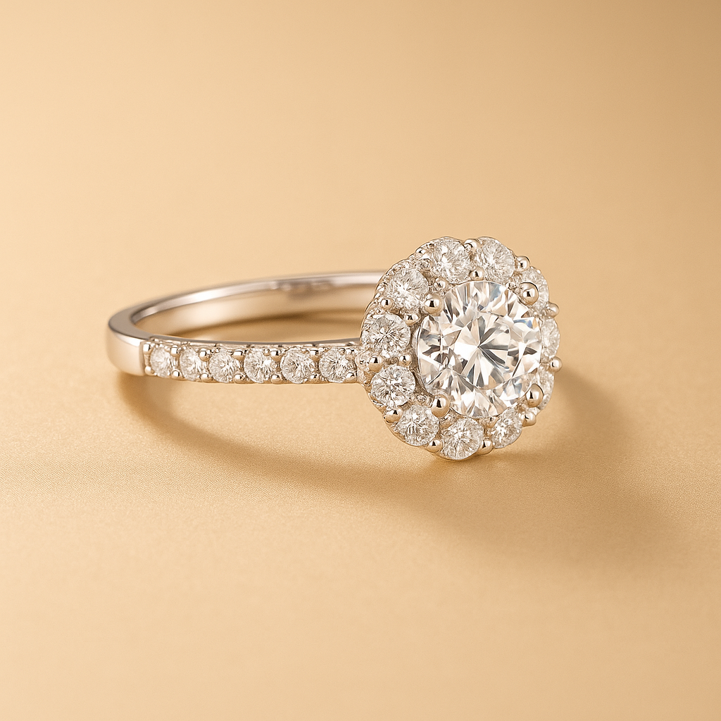 Moissanite Rings For Women Wedding Bridal - INNER LIGHT SHINE 