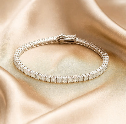 Moissanite Tennis Bracelet For Women & Men - INNER LIGHT SHINE 