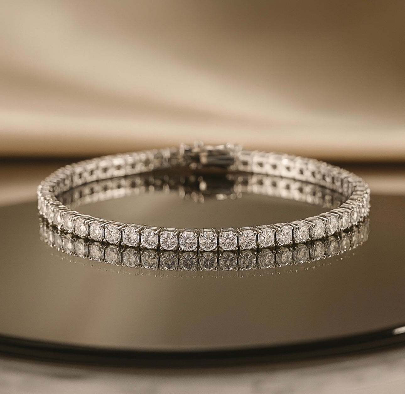 Moissanite Tennis Bracelet For Women & Men - INNER LIGHT SHINE 