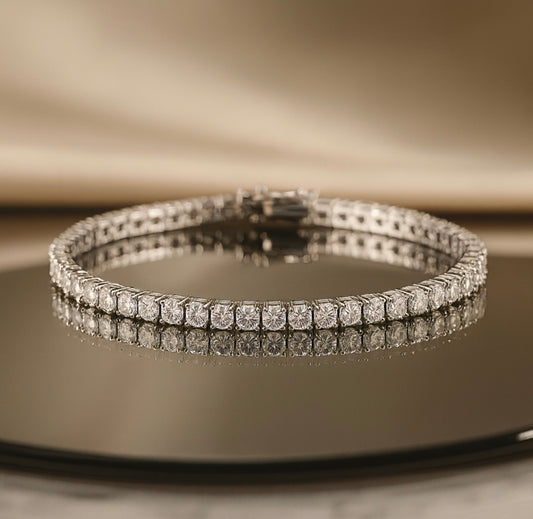 Moissanite Tennis Bracelet For Women & Men - INNER LIGHT SHINE 