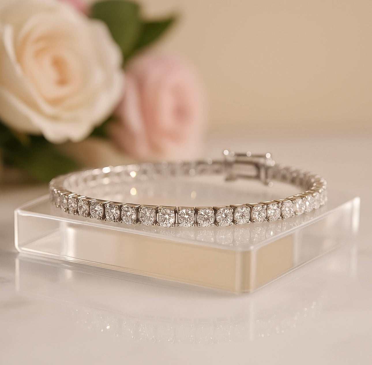 Moissanite Tennis Bracelet For Women & Men - INNER LIGHT SHINE 
