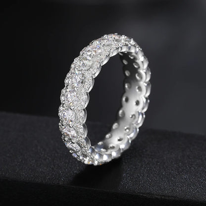 Moissanite Classic Women Ring - INNER LIGHT SHINE 