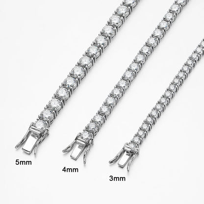 Moissanite Tennis Bracelet For Women & Men - INNER LIGHT SHINE 