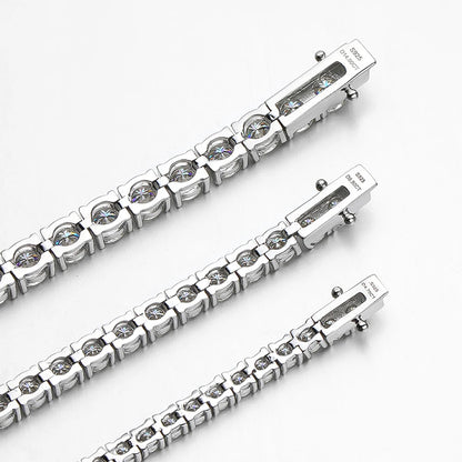 Moissanite Tennis Bracelet For Women & Men - INNER LIGHT SHINE 