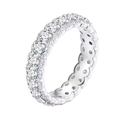 Moissanite Classic Women Ring - INNER LIGHT SHINE 