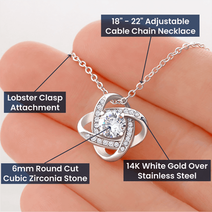 Love Knot Necklace - INNER LIGHT SHINE 